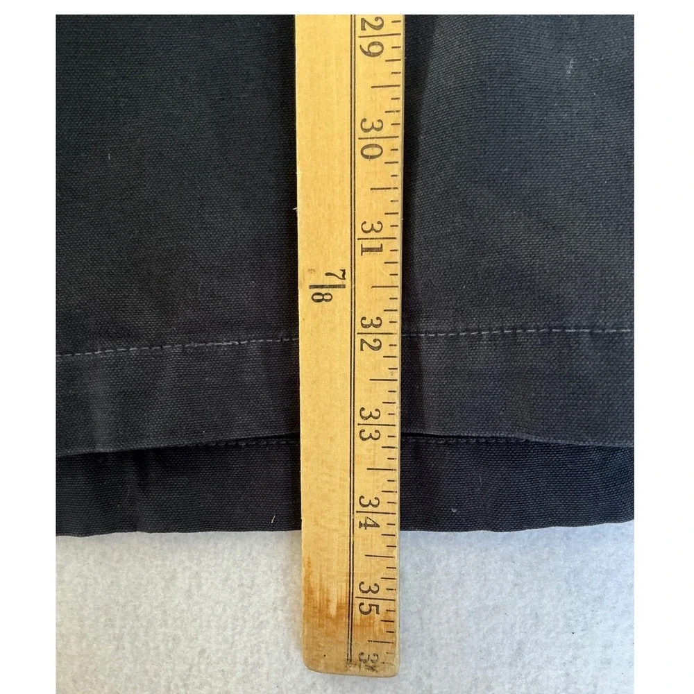 North 44 Canvas Deck Jacket Mens L Navy Double Breasted Side Zip Nautical
